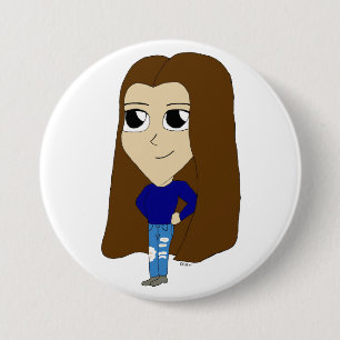 chibi 3 inch round button