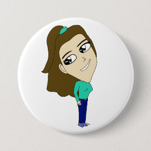 chibi 3 inch round button