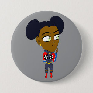 chibi 3 inch round button