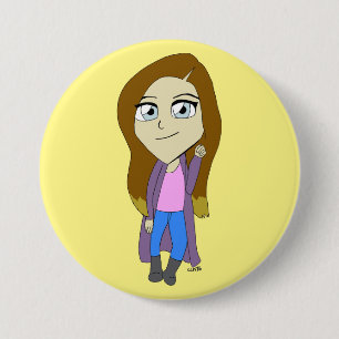 Chibi 3 inch round button
