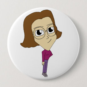 chibi 4 inch round button