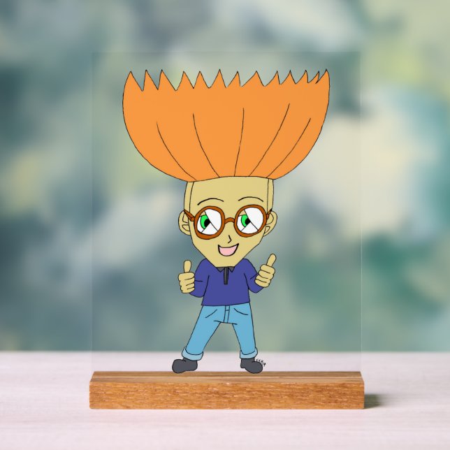 chibi acrylic sign (Neutral)