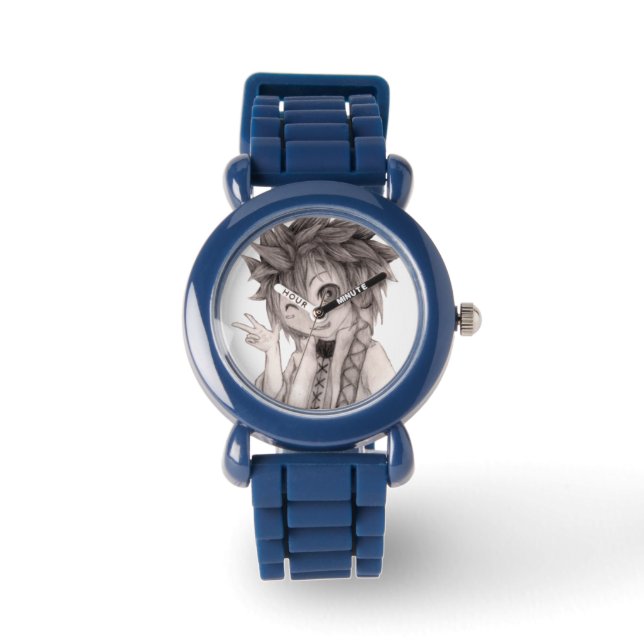 Chibi Anime Guy Watch (Front)