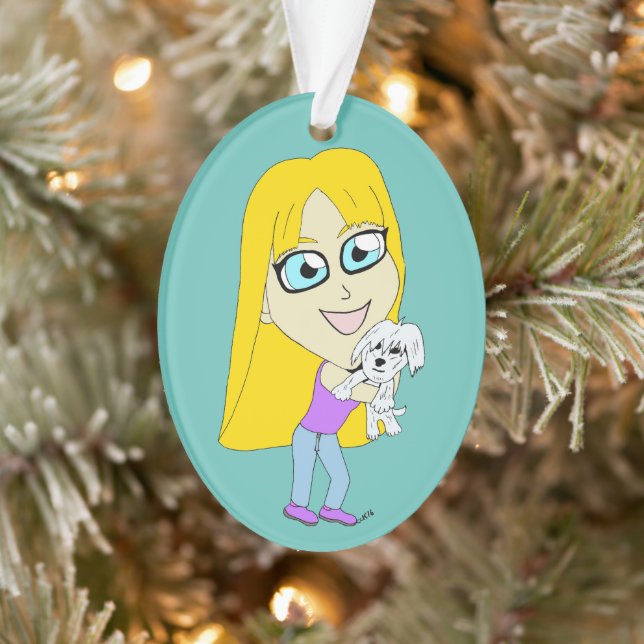 Chibi avec un chiot (Arbre)