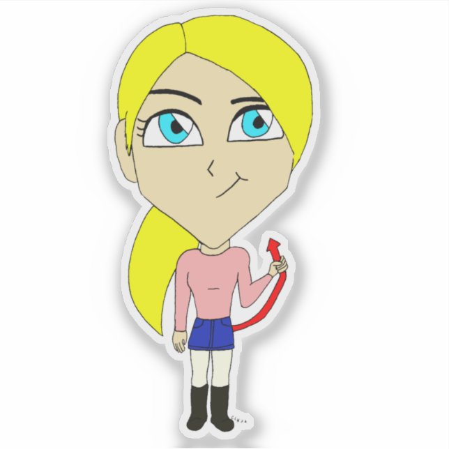 chibi "bad" girl     (Front)