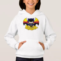 Chibi Batgirl avec Gotham Skyline & Logo