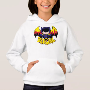 Chibi Batgirl Avec Gotham Skyline & Logo