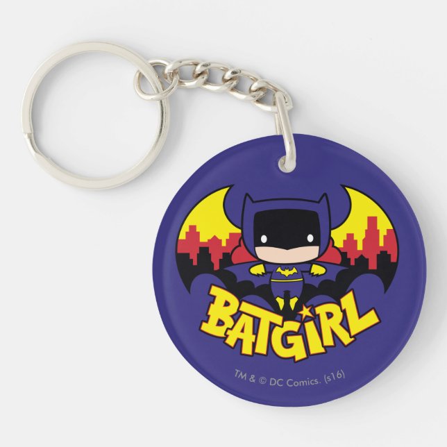 Chibi Batgirl avec Gotham Skyline & Logo (Devant)