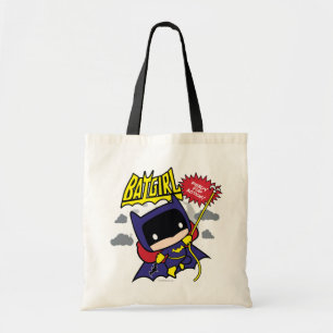 Chibi Batgirl Ready For Action Tote Bag