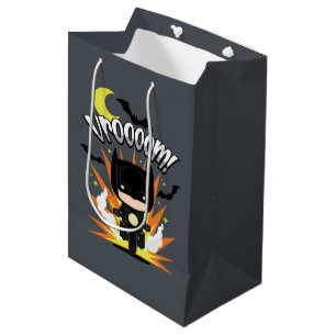 Chibi Batman Batcycle Medium Gift Bag