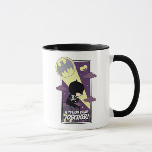 Chibi Batman - Let's Fight Crime Together Mug