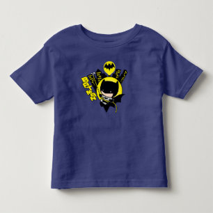 Chibi Batman Scaling The City Toddler T-shirt