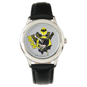 Chibi Batman Scaling The City Watch