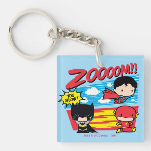 Chibi Batman Too Slow! Keychain