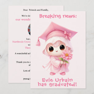 🎓Chibi Blossom Graduation Announcement
