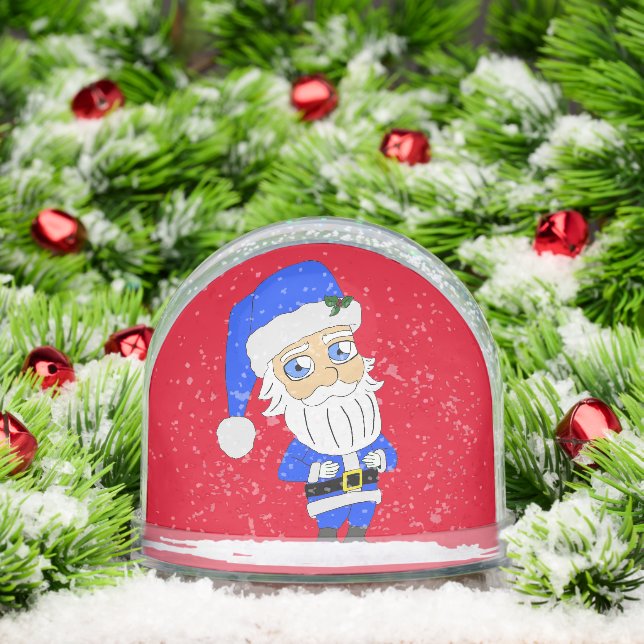 Chibi Blue Suit Père Noël (Noël)