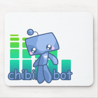 Chibi Bot Mouse Mouse Pad