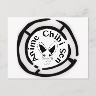 Chibi Bunny Postcard