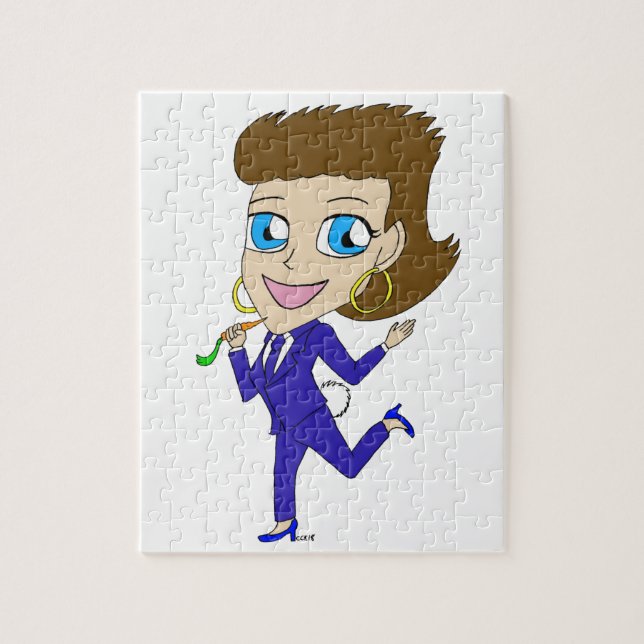 chibi bunny tail jigsaw puzzle (Vertical)