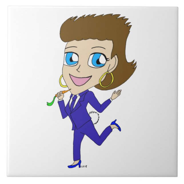 chibi bunny tail  tile (Front)