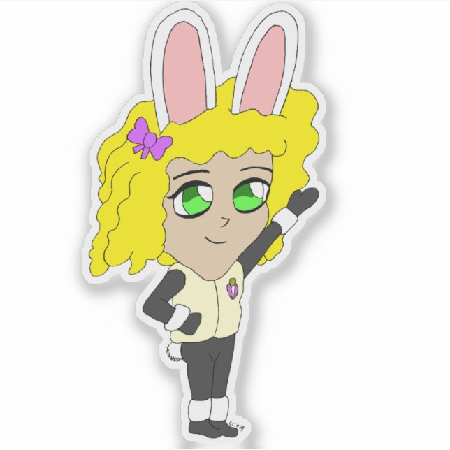 chibi bunnygirl    (Front)