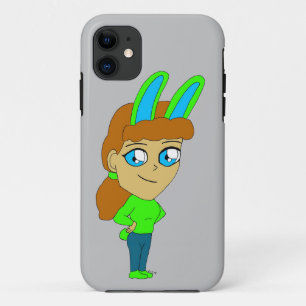 chibi bunnygirl iPhone 11 case