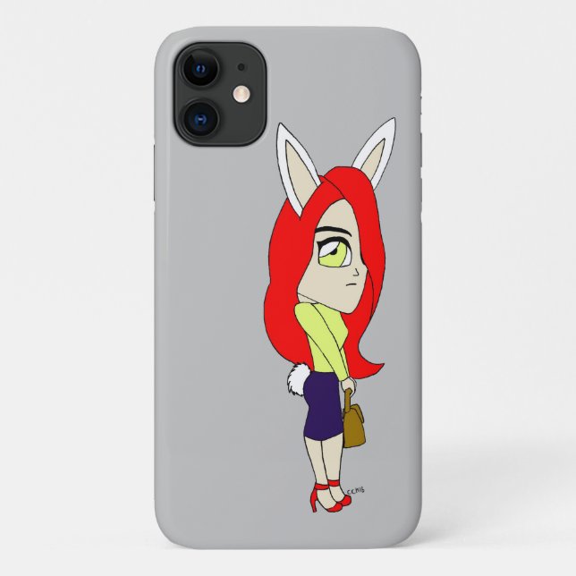 chibi bunnygirl Case-Mate iPhone case (Back)