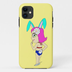 chibi bunnygirl iPhone 11 case