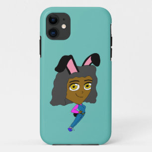 chibi bunnygirl   iPhone 11 case
