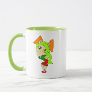 chibi bunnygirl mug
