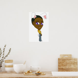 chibi bunnygirl poster