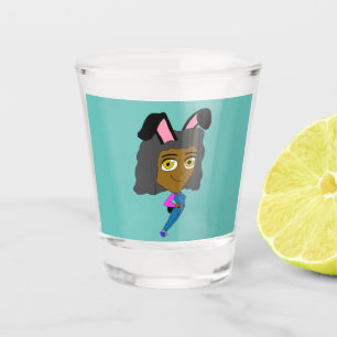 chibi bunnygirl shot glass