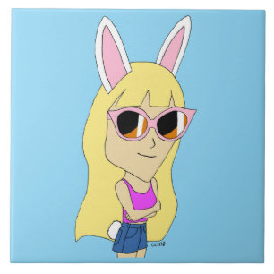 chibi bunnygirl tile