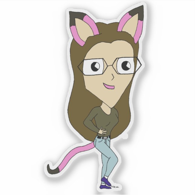 chibi catgirl      (Front)