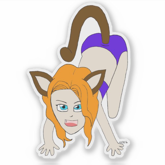 chibi catgirl      (Front)