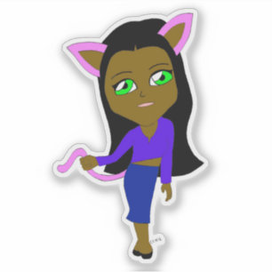 chibi catgirl    