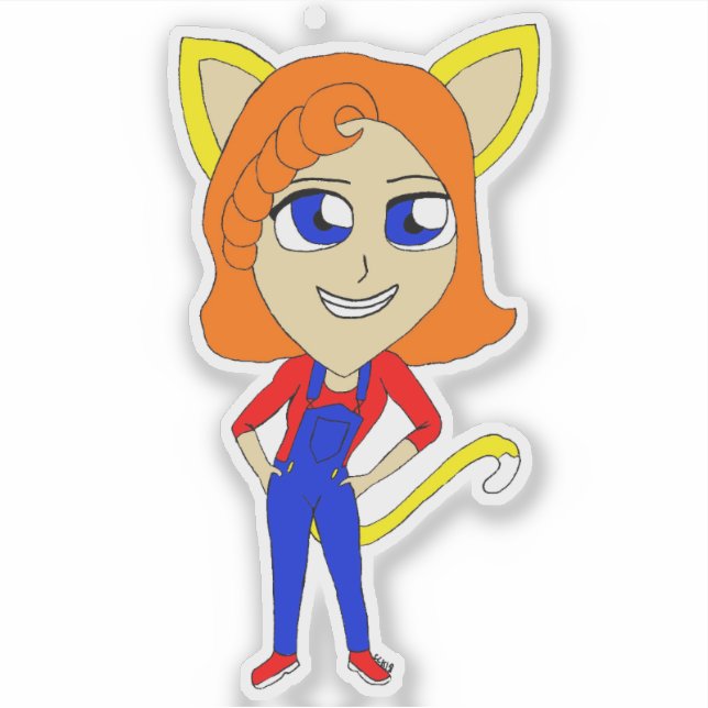 chibi catgirl   (Front)