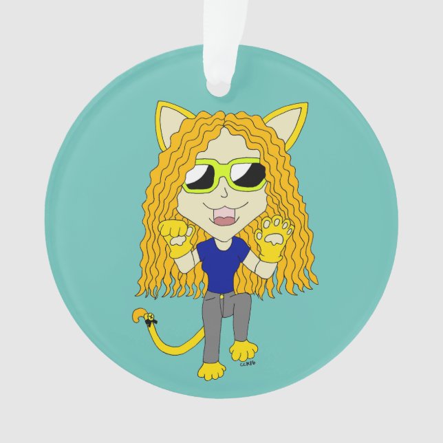 Chibi Catgirl avec pattes (devant)