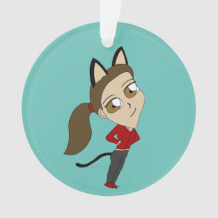chibi catgirl       ornament