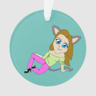 chibi catgirl      ornament