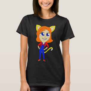 chibi catgirl   T-Shirt