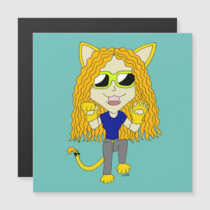 Chibi Catgirl with paws