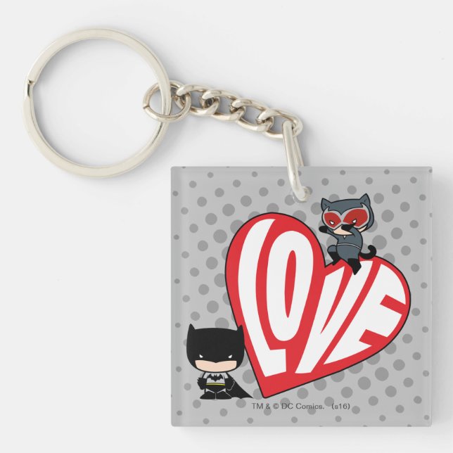 Chibi Catwoman rebondit sur Batman (Devant)