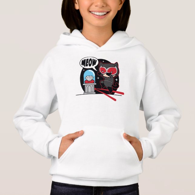 Chibi Catwoman Stealing A Diamond (Front)