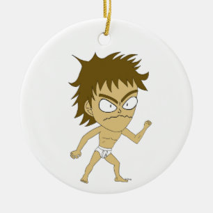 chibi   ceramic ornament