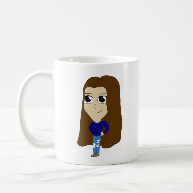 chibi   coffee mug (Left)
