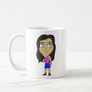chibi coffee mug