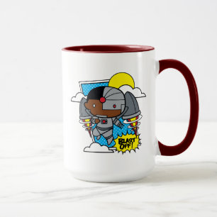 Chibi Cyborg Blast Off! Mug