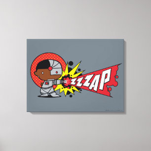 Chibi Cyborg's Cybernetic Cannon Canvas Print