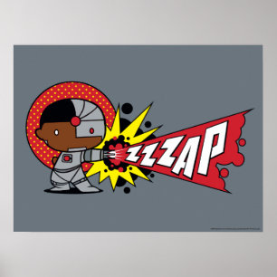 Chibi Cyborg's Cybernetic Cannon Poster